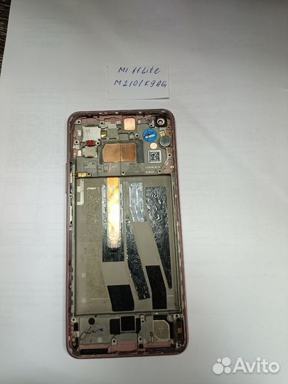 Дисплей xiaomi Mi 11 lite оригинал amoled