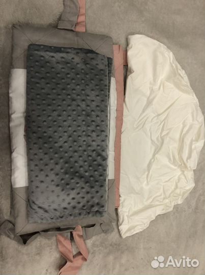 Одеяло,комплект на круглую кроватку