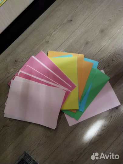 Бумага a4 цветная