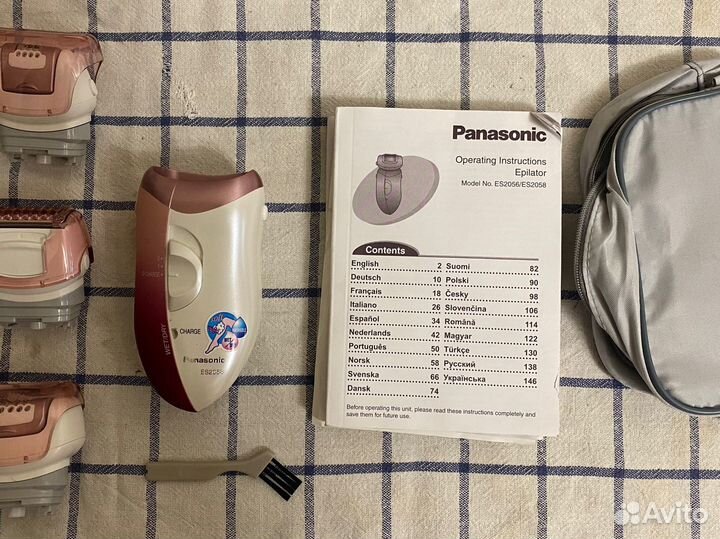 Эпилятор panasonic ES2058