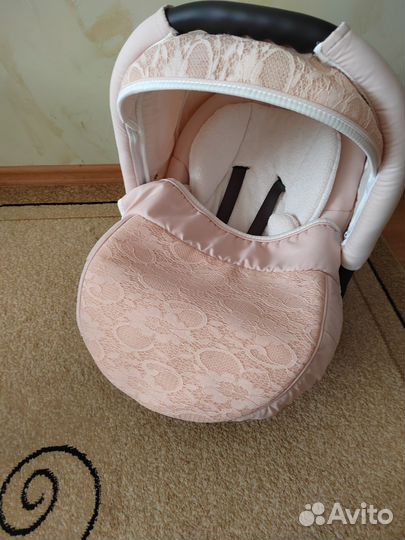 Коляска adamex 3 в 1 бу