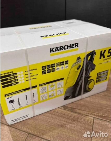 Karcher k5 compact (мойка Керхер к5 компакт)