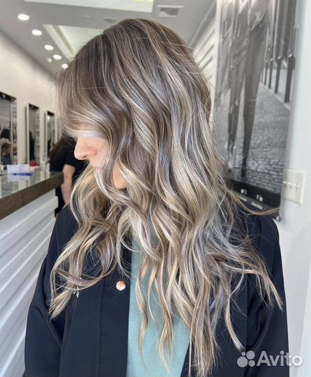 Окрашивание волос балаяж