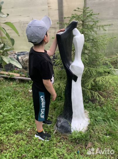 Скульптура из арт-бетона