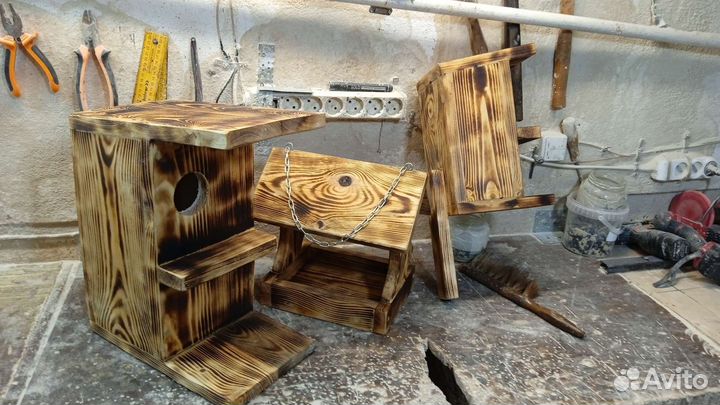 Домики для птиц и белок