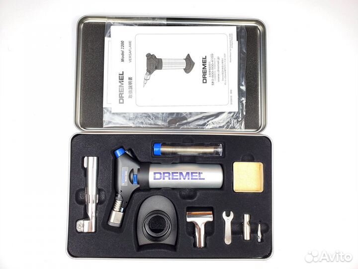 Газовый паяльник dremel VersaFlame 2200-4
