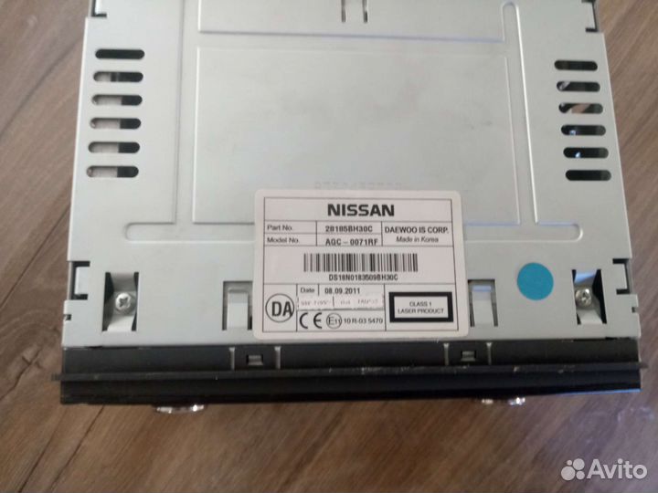 Автомагнитола nissan