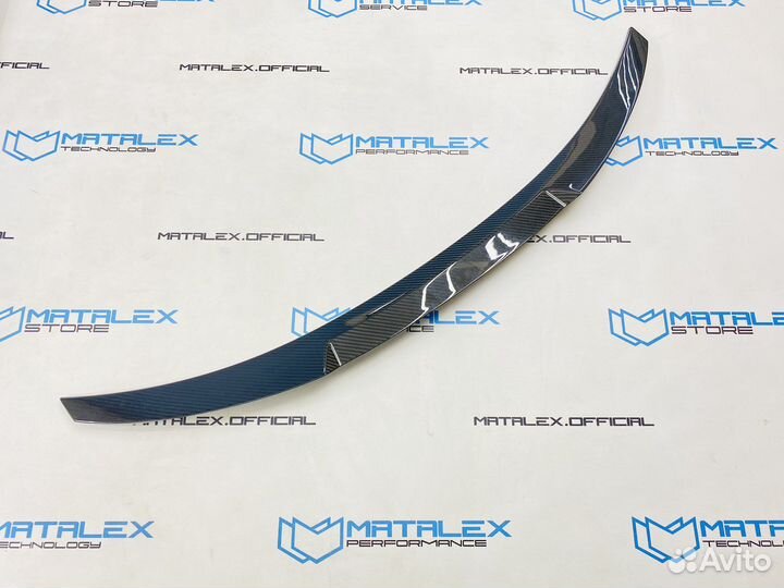 Спойлер BMW F30, M4 стиль, сухой карбон