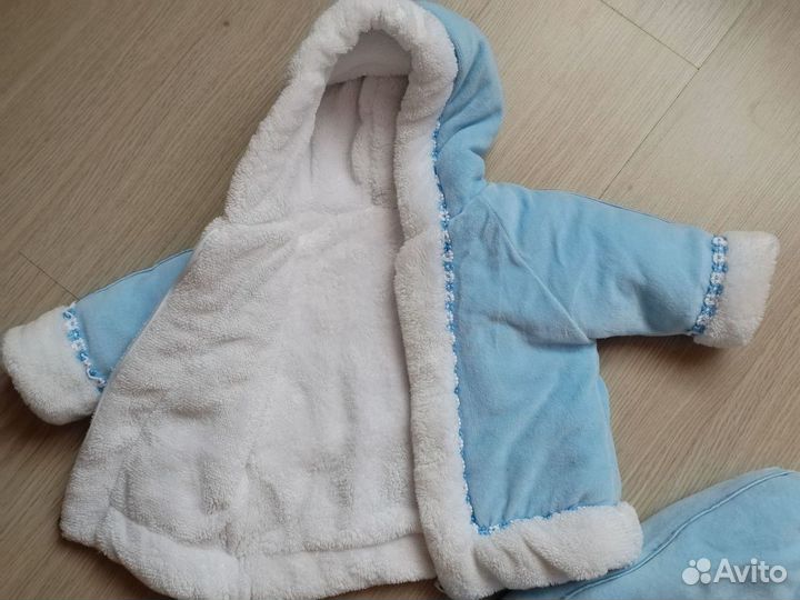 Теплый костюм для малыша