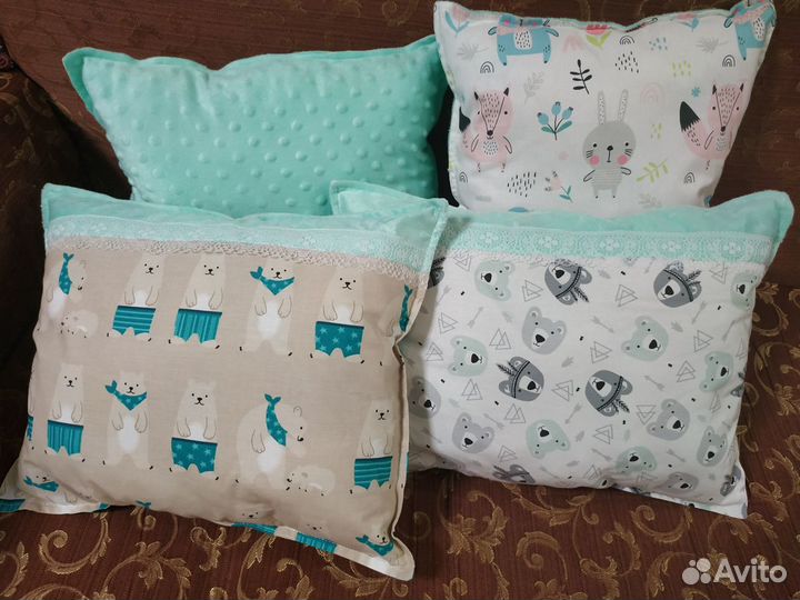 Детские пледики и подушки