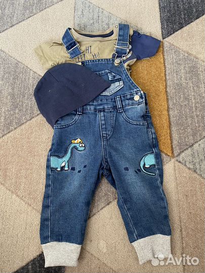 Вещи на мальчика пакетом 68-74р