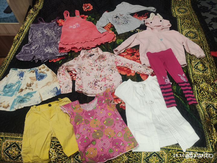 Вещи для девочек 3-4 года пакетом