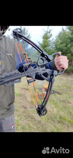 Блочный арбалет 43 кг плечи