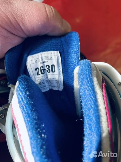 Коньки детские раздвижные 26-30