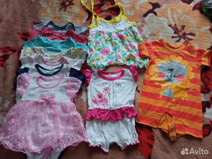 Вещи на девочку от 3 до 12 месяцев