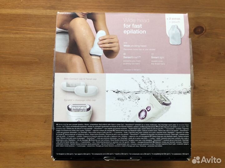 Эпилятор Braun silk epil 9 новый