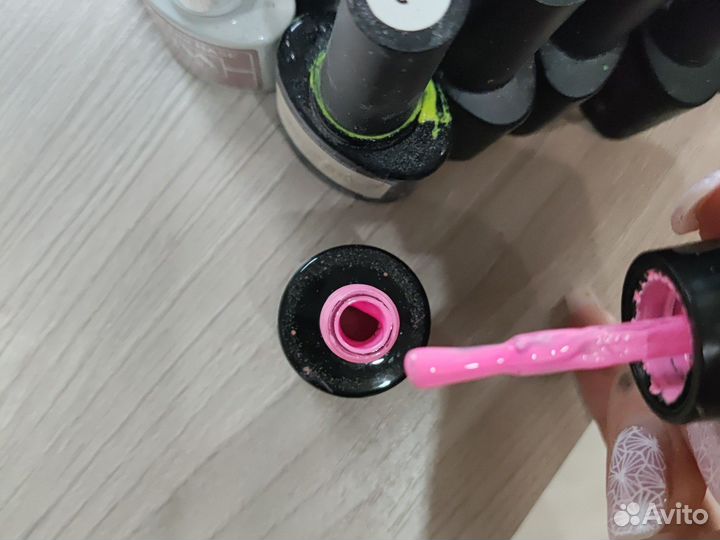 Набор гель лаков бу