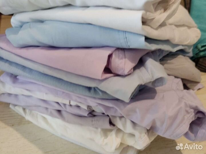 Рубашка белая к школе 158-164