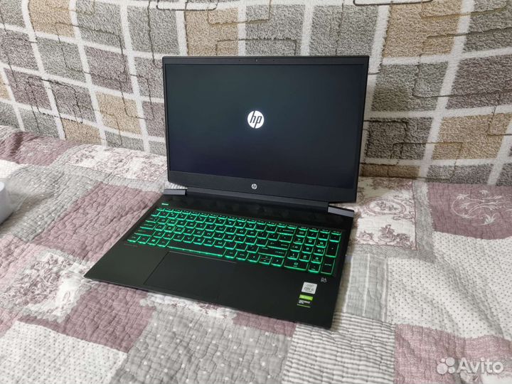 Ноутбук HP Gaming, GTX1660Ti, i5-10300H