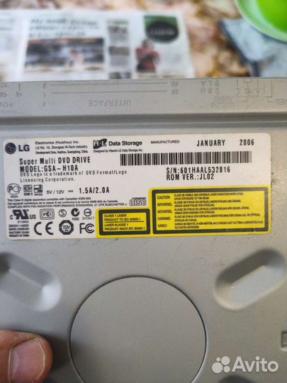 LG Dvd rw привод