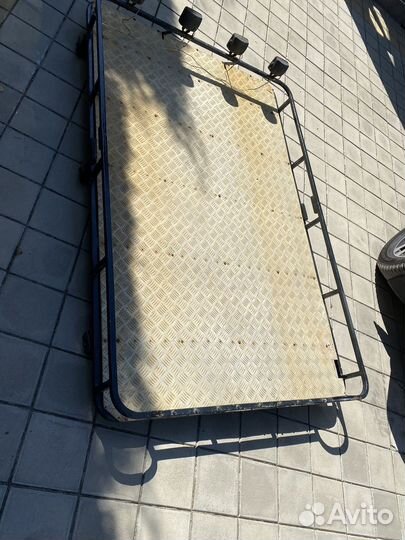 Экспедиционный багажник с лестницей