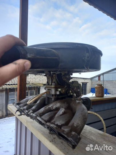 Продам впускной колектор с карбюратором от змз 406