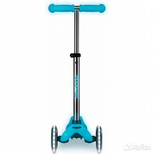 Самокат Mini Micro Deluxe Glow Plus (светящийся) L