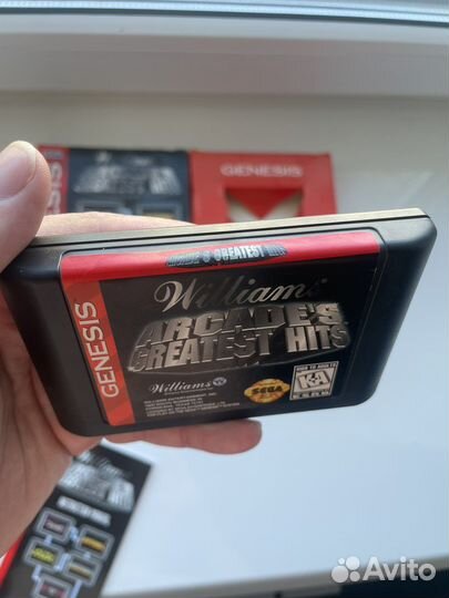 Игра на Sega Genesis - Arcades greatest hits