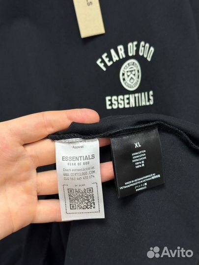 Футболка Essentials FOG оверсайз