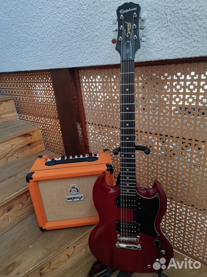 Epiphone Special SG cherry Электрогитара Гитара