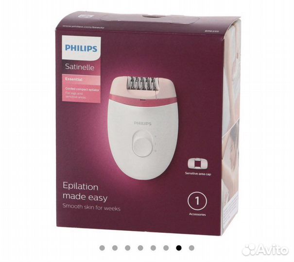 Эпилятор philips новый