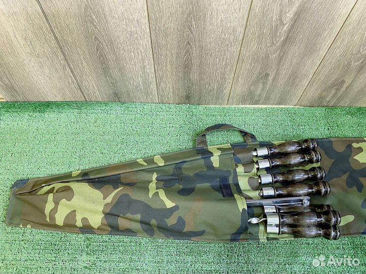 Набор шампуров в чехле