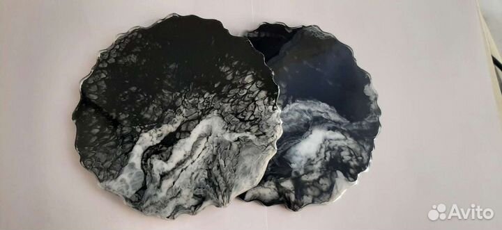 Подстаканники из эпоксидной смолы