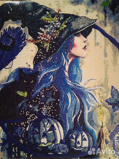 Собираю алмазные картины(мозаики)