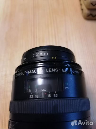 Объектив canon compact macro lens ef 50mm 1-2, 5