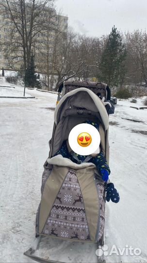 Санки - коляска