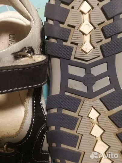 Сандалии кожаные для мальчика 28размер