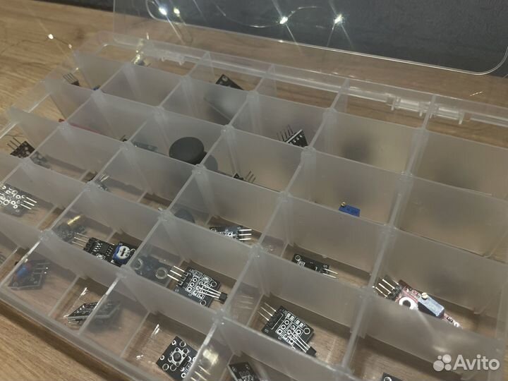 Набор датчиков 37 штук для Arduino, Raspberry Pi