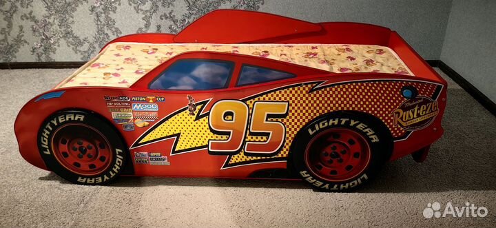 Детский кровать с матрасом