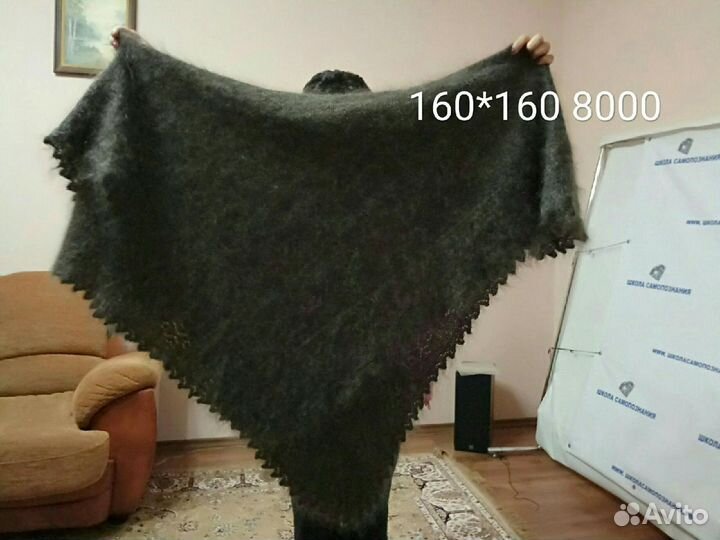 Оренбургский пуховый платок