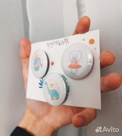 Комплект значков «цирк»