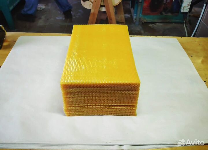 Вощина для пчел, свечей - 5 кг