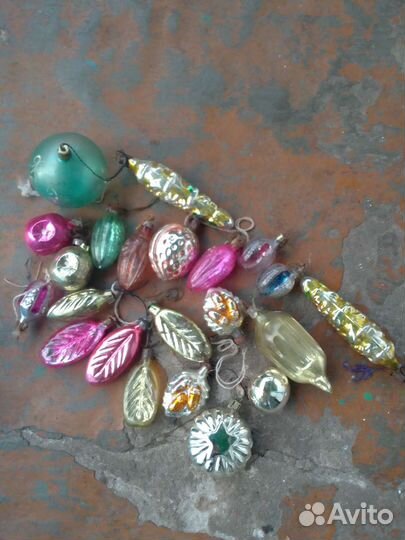 Елочные игрушки СССР