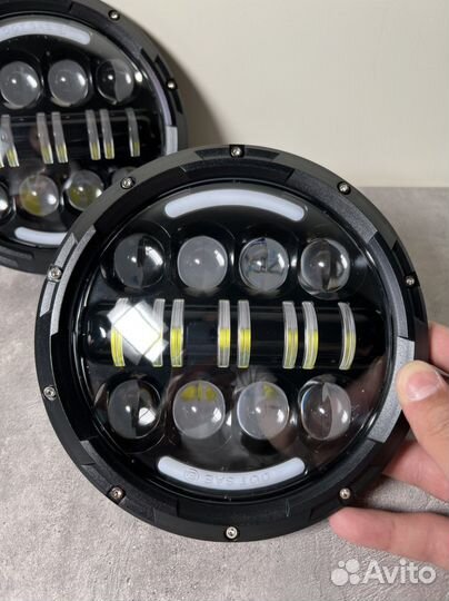 Светодиодные фары на ниву LED