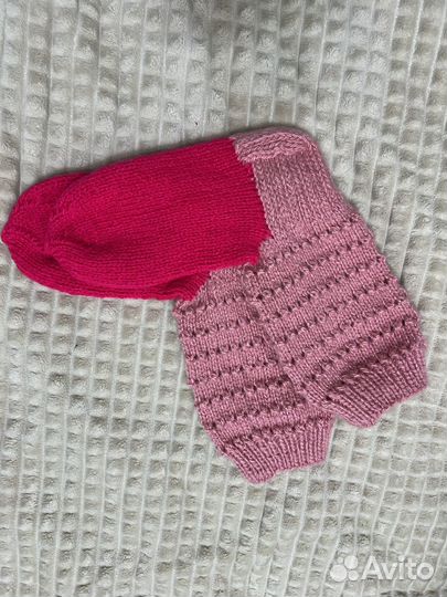 Вязанные носки женские