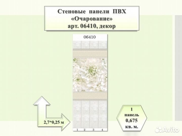 Очарование. Стеновые панели пвх