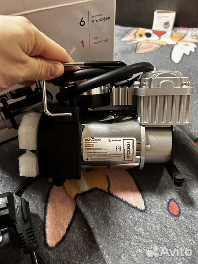 Компрессор airline 35 л/мин6 атм 220 В CA-035-20V