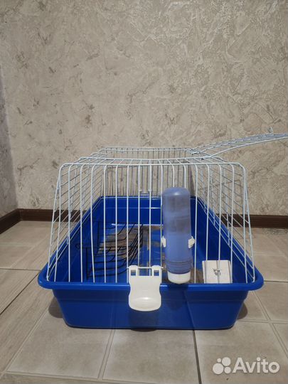 Клетка для грызунов большая, бу размер 71.5*45