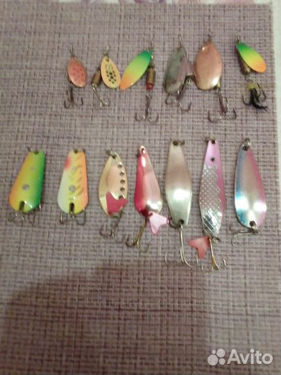 Блесна вертушки и колебалки