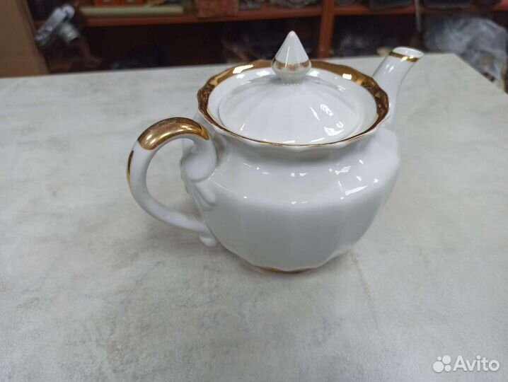 Советский Заварочный Чайник Фарфор СССР Дмитровка
